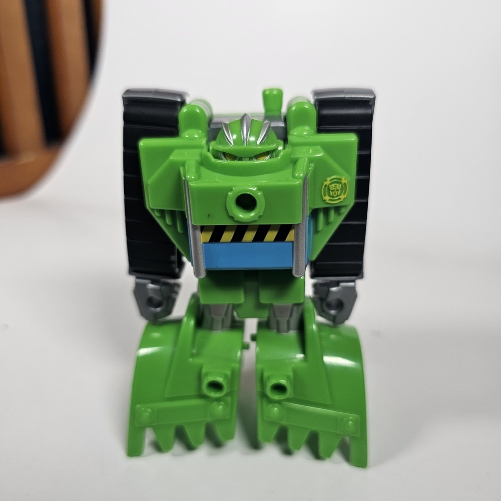 Boulder Energize Rescue Bots Bulldozer Transformers Playskool Heroes Hasbro